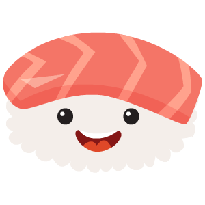 Kawaii Sushi messages sticker-0