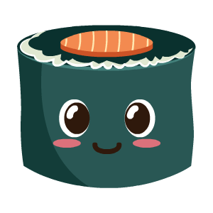 Kawaii Sushi messages sticker-9
