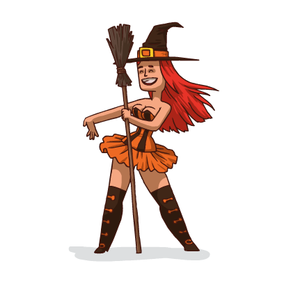 Sexy Halloween Stickers messages sticker-11