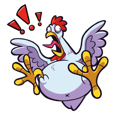 What The Hen: Enter Dragons! messages sticker-7