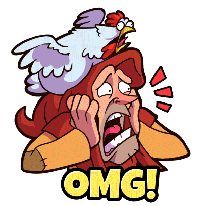 What The Hen: Enter Dragons! messages sticker-3