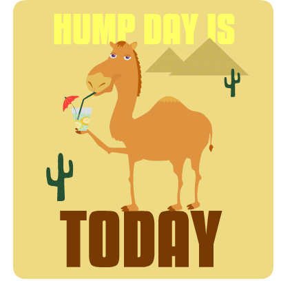 Hump Day Stickers messages sticker-0