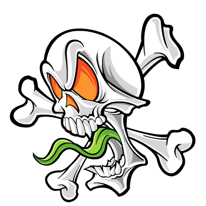 Skull Stickers messages sticker-3