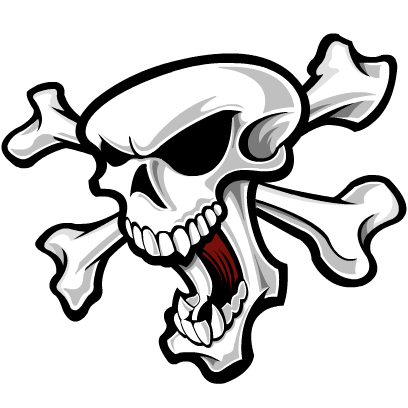 Skull Stickers messages sticker-1
