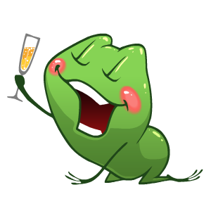 Frog Stickers messages sticker-6