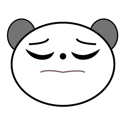 Panda Sticker messages sticker-8