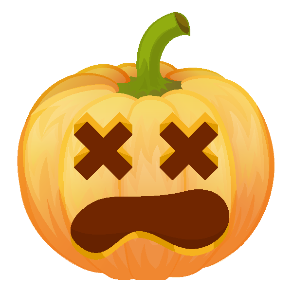 Pumpkin Emoji Keyboard messages sticker-2
