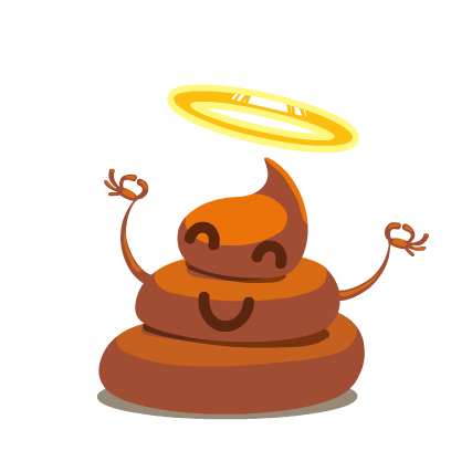 Poop Stickers messages sticker-0