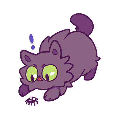 Echo the Cat Stickers messages sticker-0