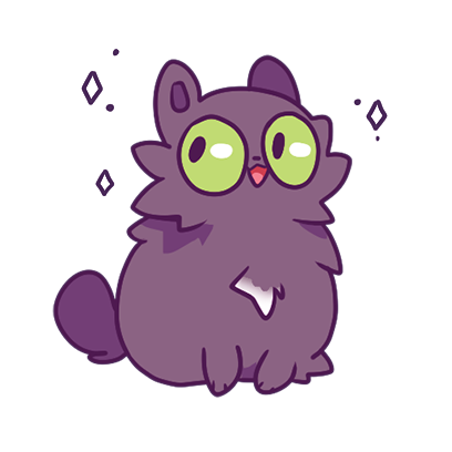 Echo the Cat Stickers messages sticker-1