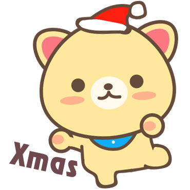 Peanut Dog Collage - Christmas and New Year Emoji messages sticker-2