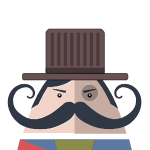 Mr. Mustachio: A Brain Teaser messages sticker-0