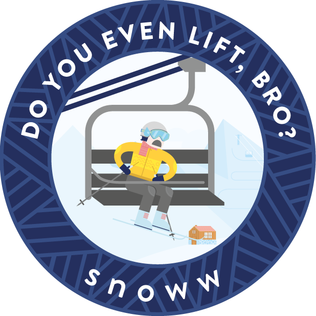snoww: track your skiing messages sticker-3