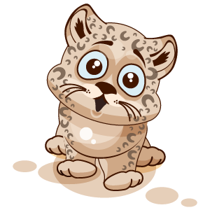 Leopard Stickers messages sticker-4