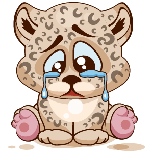 Leopard Stickers messages sticker-2