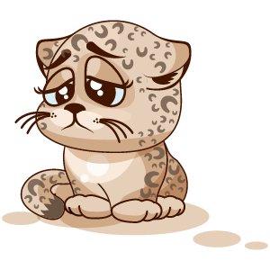 Leopard Stickers messages sticker-3