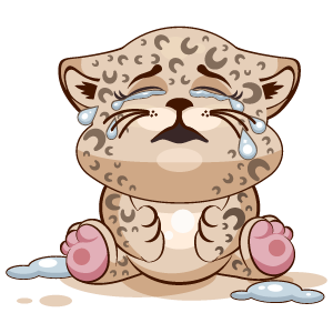 Leopard Stickers messages sticker-11
