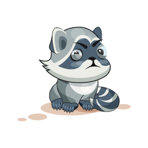 Raccoon Stickers messages sticker-0
