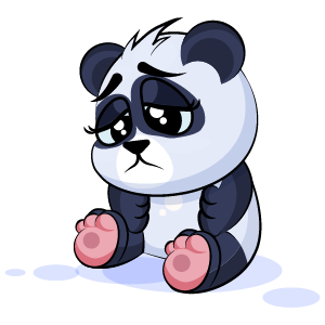 Panda Stickers Pack messages sticker-3