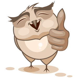 Owl Stickers messages sticker-7