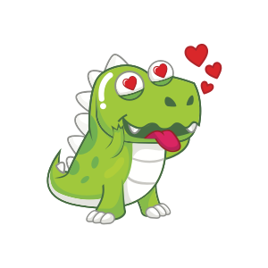 Dynosaur Stickers messages sticker-8