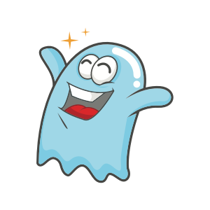 Cute Ghost messages sticker-0