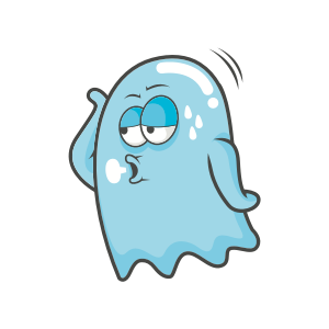 Cute Ghost messages sticker-3