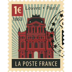 Stamps Paris Stickers messages sticker-8