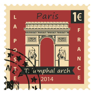 Stamps Paris Stickers messages sticker-0