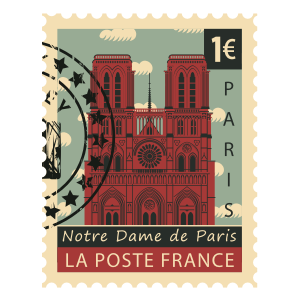 Stamps Paris Stickers messages sticker-2