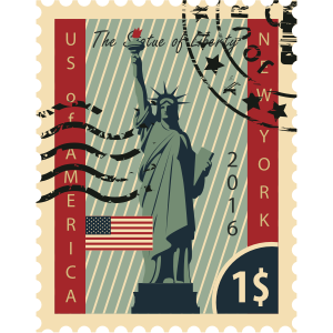 USA Stamps messages sticker-0