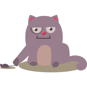 Cartoon Cat Stickers messages sticker-0