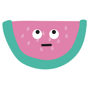 Watermelons Stickers messages sticker-2