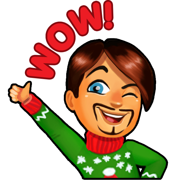 Delicious - Christmas Carol messages sticker-2