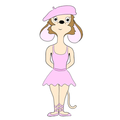 Michèle the Mouse messages sticker-9