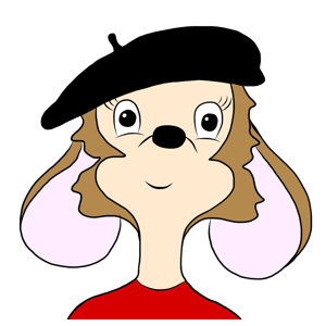 Michèle the Mouse messages sticker-3