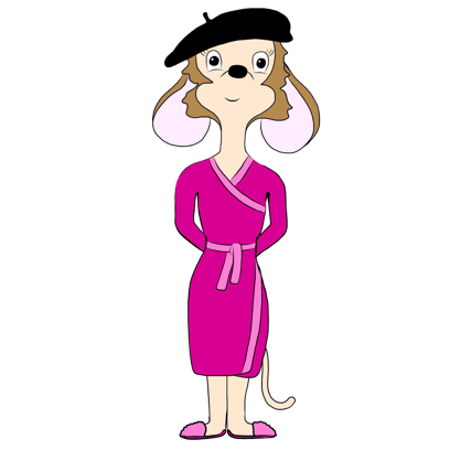 Michèle the Mouse messages sticker-8