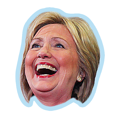 ElectionMoji - Hillary Clinton Emoji (HillaryMoji) messages sticker-3
