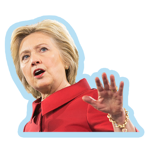 ElectionMoji - Hillary Clinton Emoji (HillaryMoji) messages sticker-8