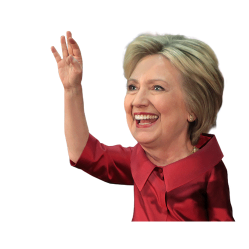 ElectionMoji - Hillary Clinton Emoji (HillaryMoji) messages sticker-2