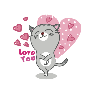 Cats Buddies Stickers messages sticker-1
