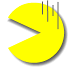 PAC-MAN Moving Stickers messages sticker-2