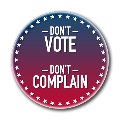 Campaign Election Buttons Vote 2016 messages sticker-11