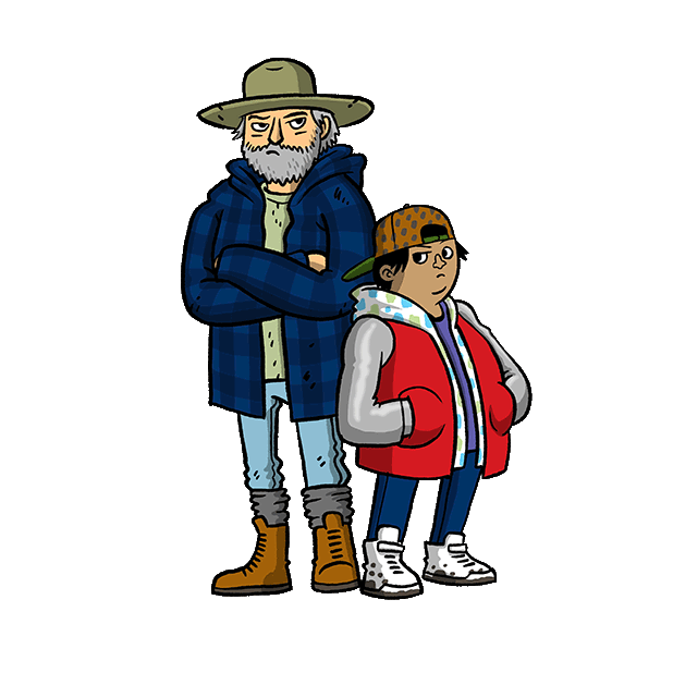 Hunt for the Wilderpeople messages sticker-2