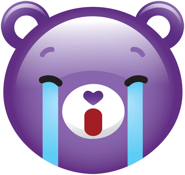 Care Bears Belly Badges and Symbols messages sticker-3