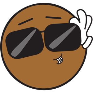 Ochat: Brown Smiley & Emoji Stickers for iMessage messages sticker-3