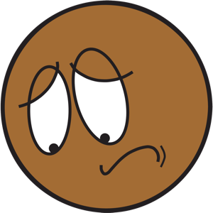 Ochat: Brown Smiley & Emoji Stickers for iMessage messages sticker-1