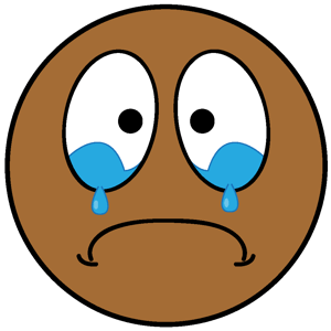 Ochat: Brown Smiley & Emoji Stickers for iMessage messages sticker-8