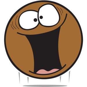 Ochat: Brown Smiley & Emoji Stickers for iMessage messages sticker-5