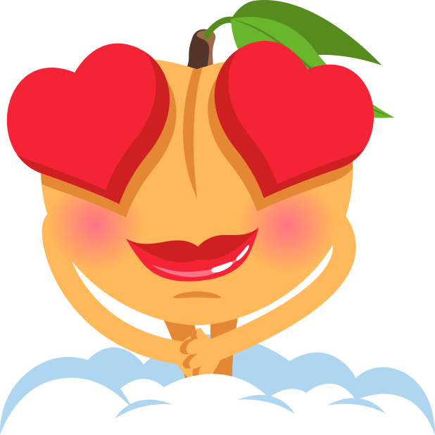 A Peach Life: Emoji inspired stickers by EmojiOne messages sticker-0